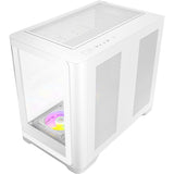 Antec C5 Curve Argb Midi-Tower-Gehäuse (weiß | 2x USB-A | 1x USB-C | gehärtetes Glas)