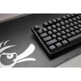 Ducky origin phantom black mechanisch toetsenbord (zwart, us lay-out (qwerty), cherry mx brown, 100%, hot swap, pbt double-shot keycaps)