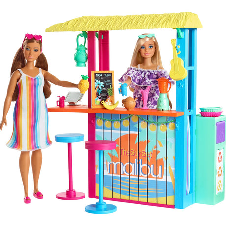 Barbie liebt das Puppenzubehör „Ocean Beach Shack“.
