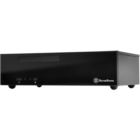 Silverstone sst-ml09b htpc-gehäuse (schwarz | 2x usb-a)