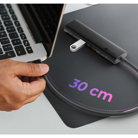 Icy Box ib-hub1437-cpd USB-Hub (schwarz)