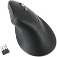 Kensington Pro Fit Ergo My630 EQ wiederaufladbare Maus (schwarz, 1000–2400 dpi, Bluetooth, 2,4 GHz)