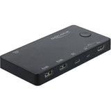 Delock HDMI USB-C KVM Switch 4K 60 Hz mit USB 2.0