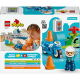 Lego Duplo 10471 blaues Polizeimotorrad