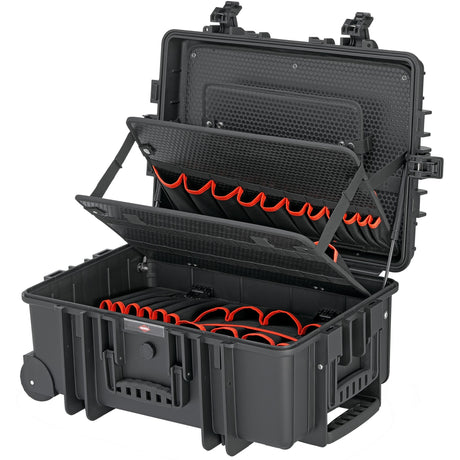Knipex Werkzeugkoffer robust45 move Werkzeugbox (schwarz)