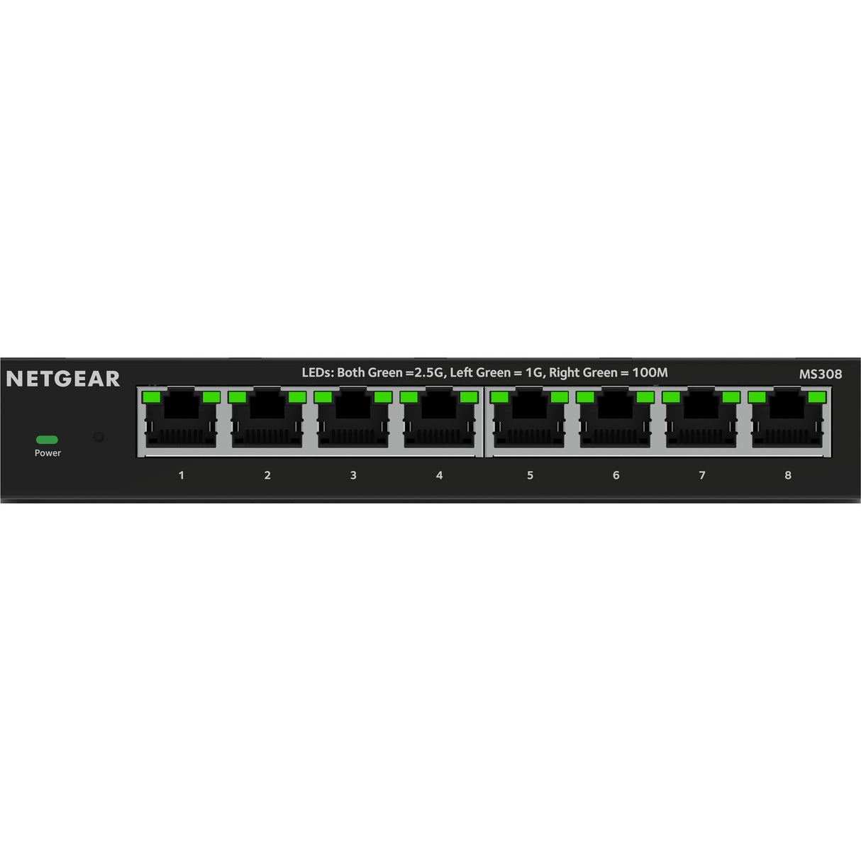 Netgear 8-Port 2,5G Multi-Gigabit Ethernet Unmanaged Switch