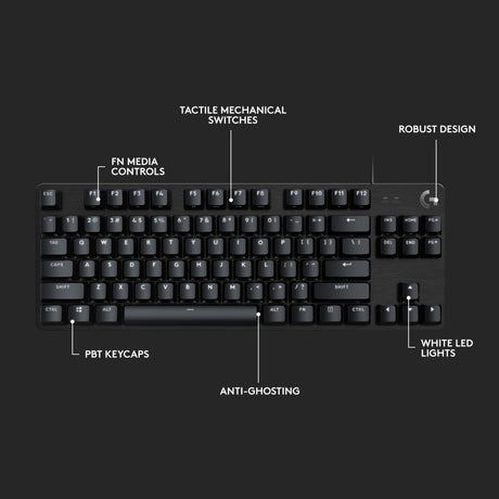 Logitech G413 TKL SE Mechanische Spieltastatur