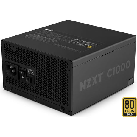 Nzxt C1000 Gold ATX 3.1 modulares 1000-Watt-Netzteil (schwarz, 1x 12V-2x6, 3x PCIe)
