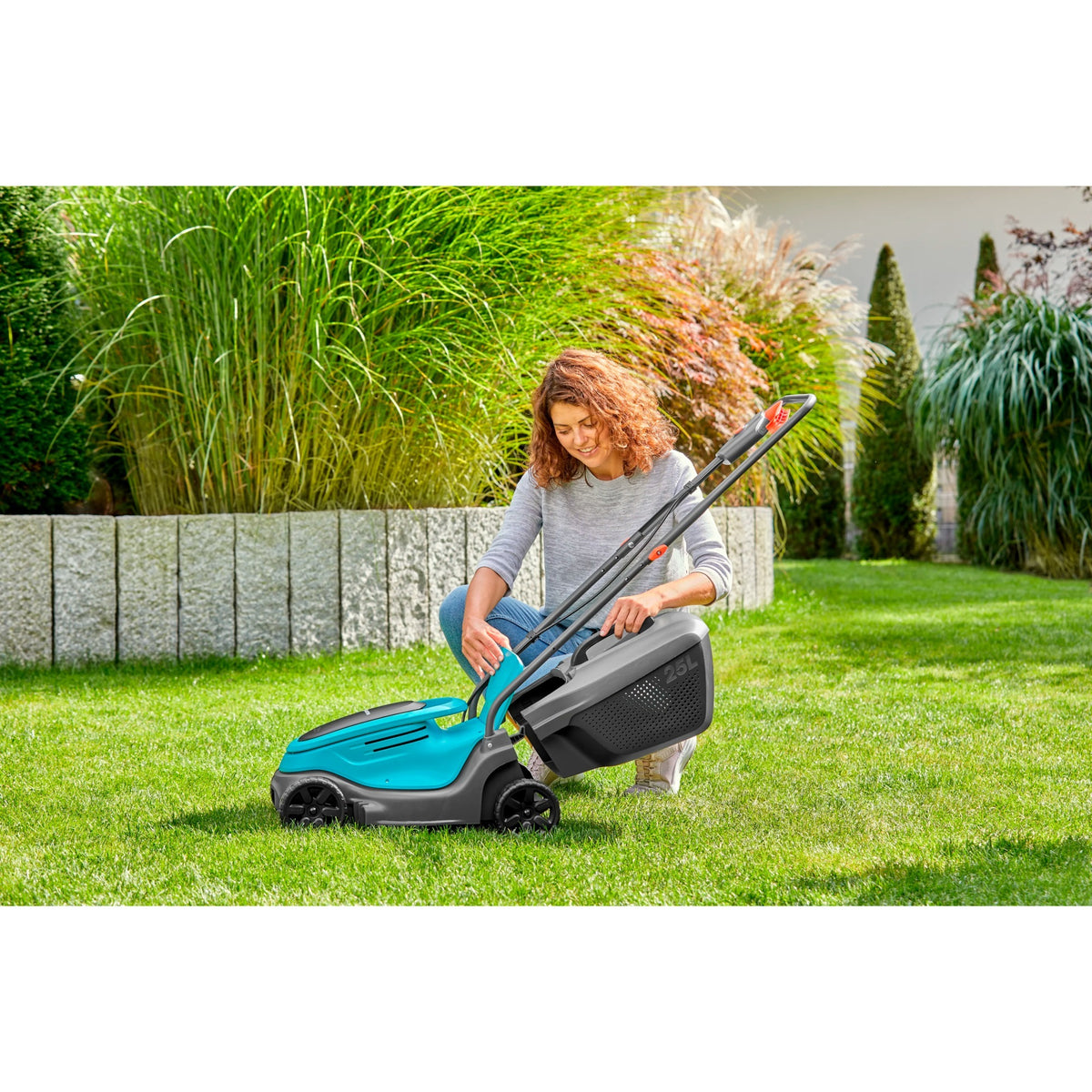 Gardena Powermax 30 18V P4A Solo Rasenmäher Akku ohne Akku, ohne Ladegerät 18V Schnittbreite max. 300 mm