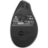 Kensington Pro Fit Ergo My630 EQ wiederaufladbare Maus (schwarz, 1000–2400 dpi, Bluetooth, 2,4 GHz)