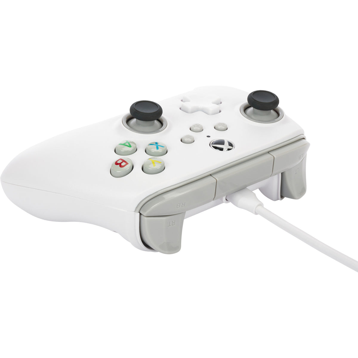 Powera xbox wired controller white (wit, xbox series x|s, xbox one, windows)