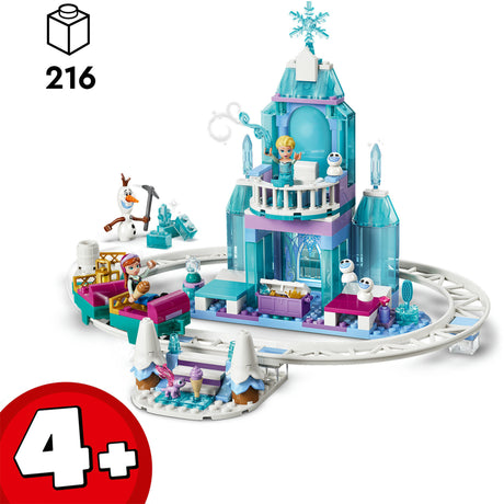 Lego Disney Princess 43281 Elsas Eisschloss und Schneefahrt