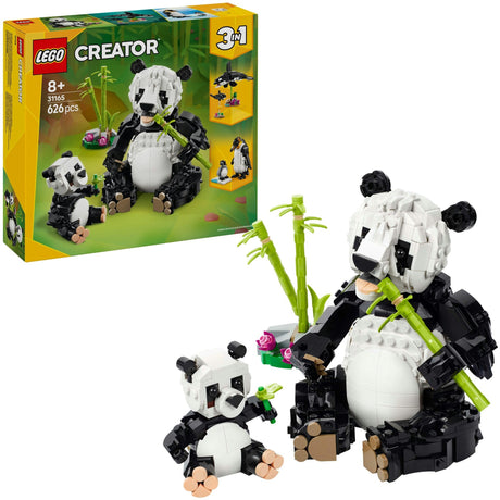 Lego Creator 31165 Wilde Tiere: Panda-Familie