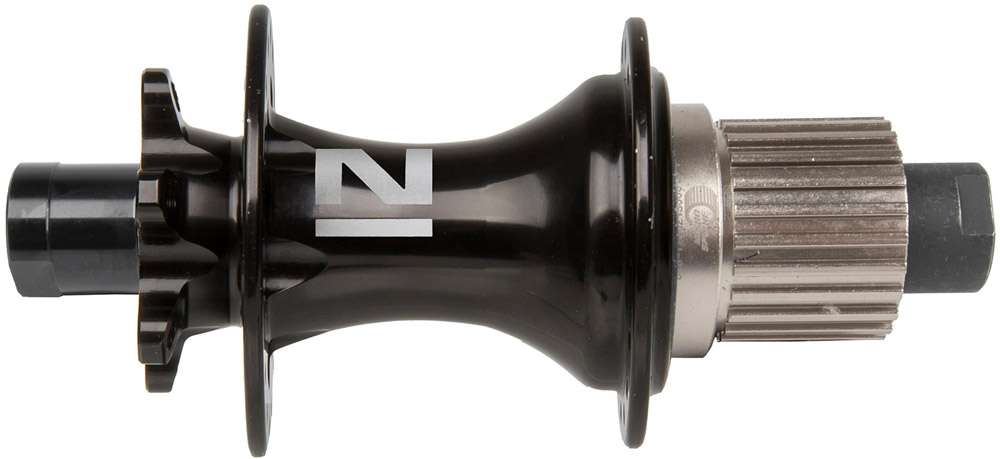 Novatec d462sb Hinterradnabe 12 mm 8-11 Kassette 32 Löcher 148 mm schwarz