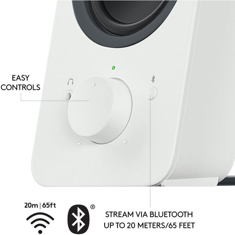 Logitech z207 PC-Lautsprecher (Weiß)