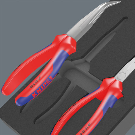 Wera 9781 Moosgummieinlage mit Knipex Zangenset 2, 3-teilig - 05150181001