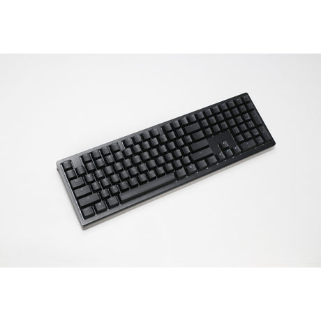 Ducky Zero 6108 Classic Black RGB mechanische Gaming-Tastatur (Schwarz, US-Layout (QWERTZ), Cherry MX2A Braun, 100 %, RGB-LEDs, Double-Shot PBT, Hot Swap, 2,4 GHz | Bluetooth | USB-C)