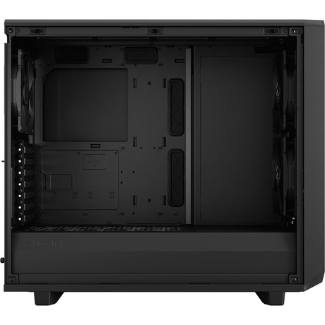 Fractal Design Meshify 2 Light Midi-Tower-Gehäuse aus gehärtetem Glas (schwarz | 2x USB-A | 1x USB-C | Fenster)