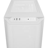 Ruhig sein! Pure Base 501 Airflow Midi-Tower-Gehäuse (weiß | 2x USB-A | 1x USB-C)