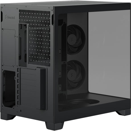 Fractal Design Pop 2 Vision Midi-Tower-Gehäuse (schwarz | 1x USB-A | 1x USB-C | gehärtetes Glas)