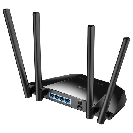 Cudy N300 Wi-Fi 4G LTE Cat4 Router (Schwarz, App, Nano-SIM-Steckplatz)