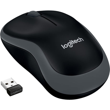 Maus logitech m185 grau, schwarz