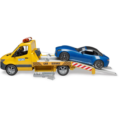 Bruder Mercedes Benz Sprinter Autotransport- und Roadster-Modellfahrzeug (02675)