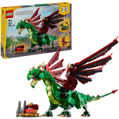 Lego Creator 3in1 mittelalterlicher Drache – 31161
