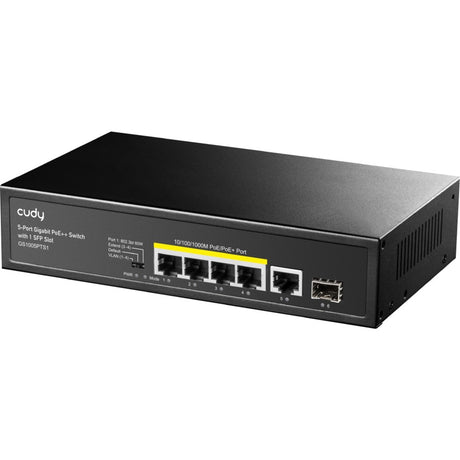 Cudy 5-Port 10 100 1000 PoE+ Switch mit 1 SFP-Port
