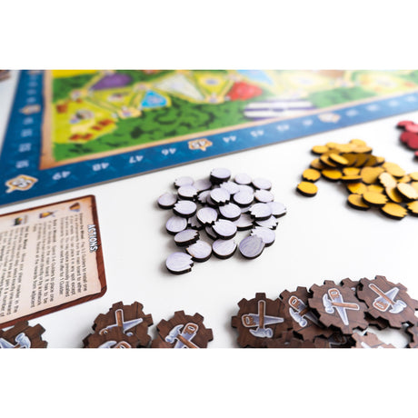 Asmodee Brettwürfel Windmühlental – Niederländisches Brettspiel für 1-4 Spieler