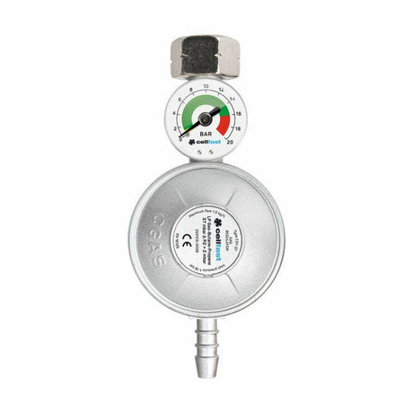 Cellfast-Gasregler mit Manometer, LPG, Propan, Butan
