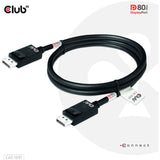 Club 3D DisplayPort 2.1 BI-Direktional VESA DP80 Zertifiziert