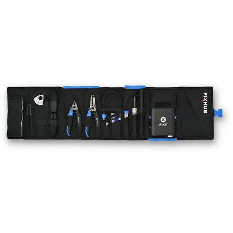 Ifixit Fixhub Power Series Lötwerkzeug-Lötkolben (schwarz blau, 100 Watt, USB-C, Kraftwerk)