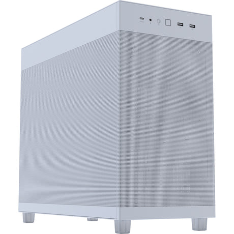 Asus Prime Ap303 - Mesh Panel Midi Tower Gehäuse (weiß | 2x USB-A | 1x USB-C)