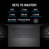 Asus rog zephyrus g16 ga605km-qr010w 16 copilot+ gaming laptop (grijs | ryzen ai 7 350 | rtx 5060 | 32 gb | 1 tb ssd | oled)