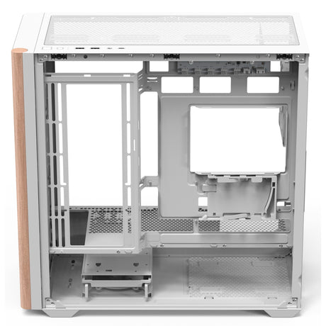 Aerocool b301a Mini-Tower-Gehäuse (weiß | 1x USB-A | 1x USB-C | RGB)