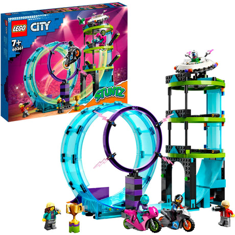 Lego City – Ultimative Stuntfahrer-Challenge, Konstruktionsspielzeug (60361)