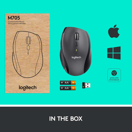 Logitech-Maus 910-006034 schwarz