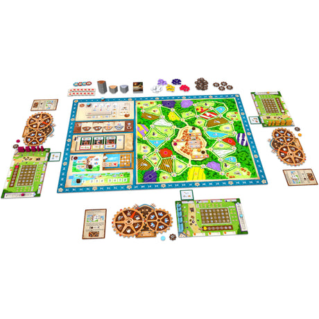 Asmodee board dice windmill valley - nederlandstalig bordspel voor 1-4 spelers