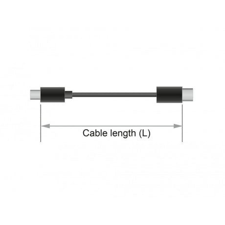 Delock HDMI > DVI (24+1) bidirektionaler Kabeladapter (schwarz, 2 Meter)