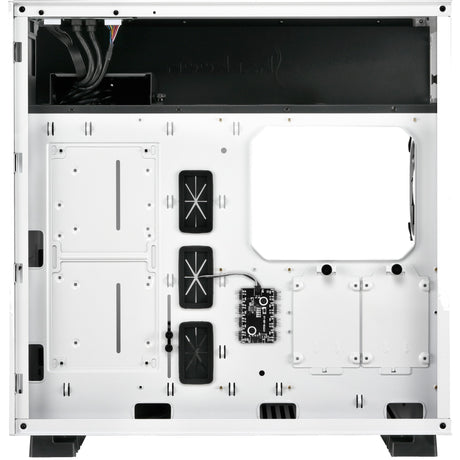 Sharkoon Pure Steel RGB Midi-Tower-Gehäuse (weiß | 2x USB-A | RGB | gehärtetes Glas)