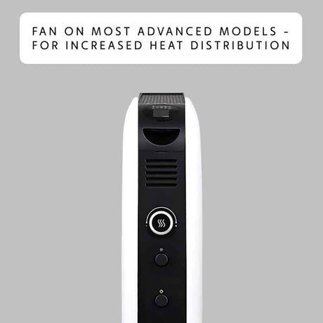 Mill WLAN-Konvektorheizung CO1500maxwifi3 (weiß schwarz, 1500 Watt, WLAN + App-Steuerung)
