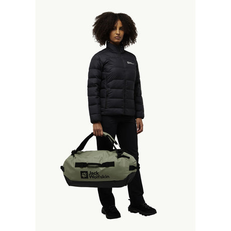 Jack Wolfskin All-in Duffle 35 Rucksack (hellgrün, 35 Liter)
