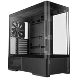 Antec c6 curve air midi tower behuizing (zwart | 2x usb-a | 1x usb-c | tempered glass)
