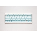 Ducky projectd tinker 65 - pom edition met qmk via rgb mechanisch toetsenbord (lichtblauw, us lay-out (qwerty), kailh box cream pro, 65%, rgb leds, double-shot pbt, hot-swappable pom, gasket mount)