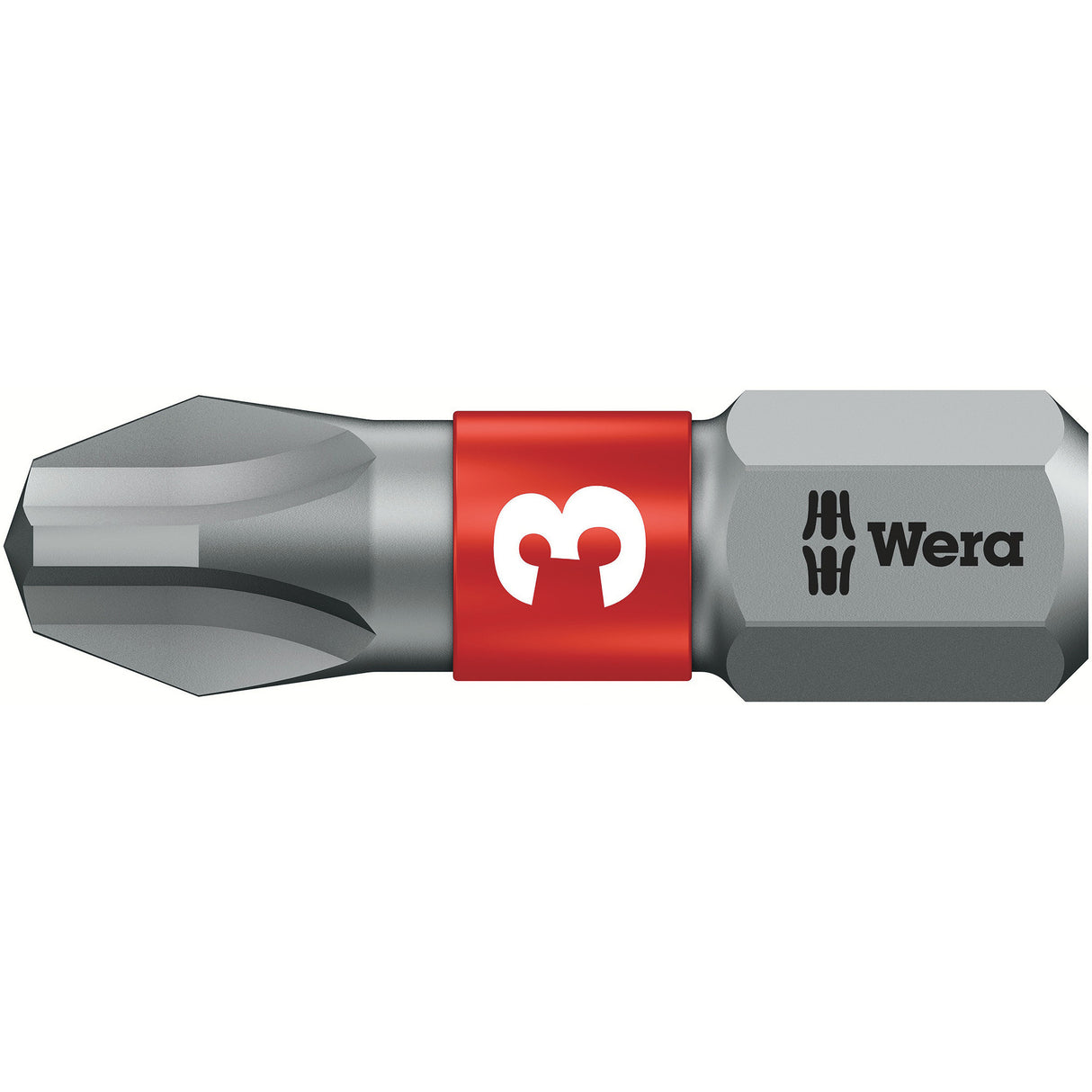 Wera kraftform kompakt 25 ra-r mit Koffer, 6-teiliges Bit-Set (schwarz grün)
