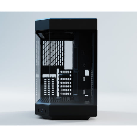 Hyte y60 Midi-Tower-Gehäuse (schwarz | 3x USB-A | gehärtetes Glas)