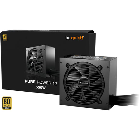 Ruhig sein! Pure Power 12 550 Watt Netzteil (schwarz, 2x PCIe)