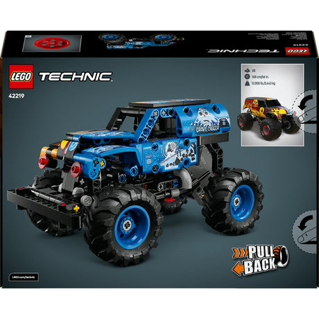 Lego Technic 42219 Monster Jam Grave Digger Feuer und Eis