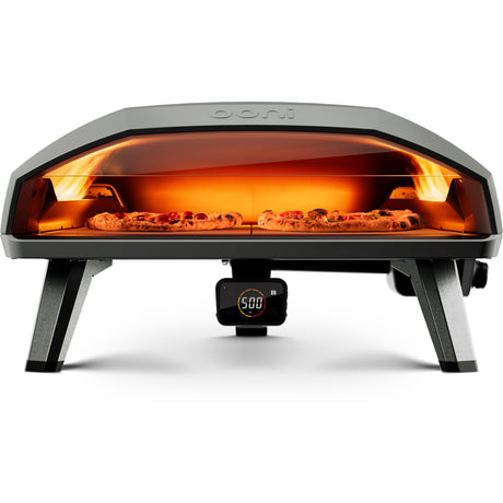 Ooni Koda 2 Max, gasbetriebener Pizzaofen, Pizzaofen (20-Zoll-Pizza, Zweizonen-Garen)